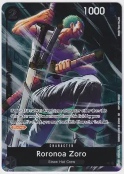 Roronoa Zoro OP15-094 Dash Pack Promo NM One Piece TCG English - Image 1