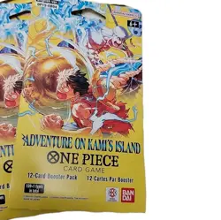 One Piece OP15-EB04 Adventure on Kami’s Island Sleeved Boosters - Lot of 10 NEW - Image 2