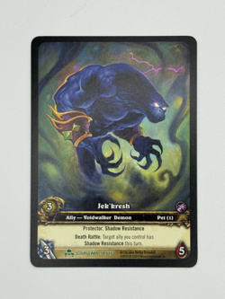 World of Warcraft TCG Scourgewar 98/270 Extended Art Jek’kresh - Image 1