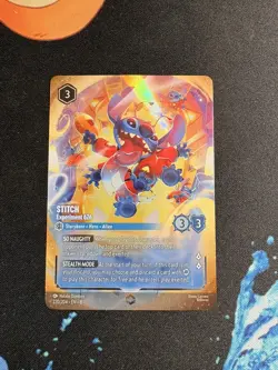 Stitch - Experiment 626 (Enchanted) 220/204 Reign of Jafar DISNEY LORCANA 🪄 - Image 1