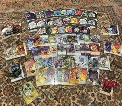 Mixed Bakugan Battle Brawler Figures & Magnetic Cards Dragonoid, Etc. - Image 1