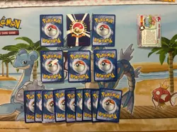 Vintage Pokemon Card Lot Holo Etc MP-Damaged Charizard E3 Pikachu Fire 1210+ - Image 4