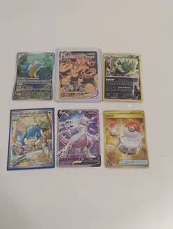 Pokemon Sealed Promo/Quaxwell,Bruxish Illustration Rare/Full Art Holo Cards - Image 1