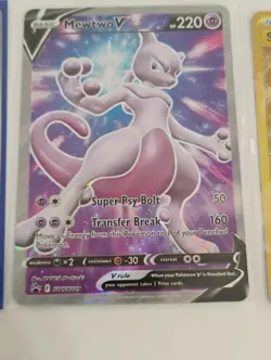 Pokemon Sealed Promo/Quaxwell,Bruxish Illustration Rare/Full Art Holo Cards - Image 3