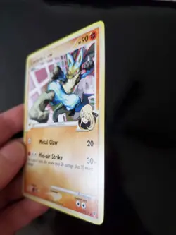 Lucario C 31/147 SP Pokemon TCG Platinum Supreme Victors Rare Card Cynthia LP-NM - Image 4