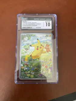 CGC Gem Mint Pikachu 088 Sv: Scarlet & Violet Promo Cards Holo - Image 5