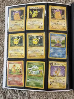 Pokemon TCG Card BINDER-VINTAGE: Holos Shadowless First Edition Base Set + More - Image 2
