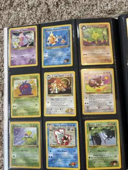 Pokemon TCG Card BINDER-VINTAGE: Holos Shadowless First Edition Base Set + More - Image 5