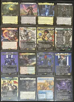 Final Fantasy MTG Foil Extended Art Borderless -34 Card Lot- Terra Gogo - Image 3