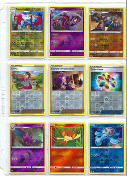 POKEMON ALL FOIL 9 CARD LOT - Image 1
