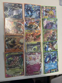 Pokemon Tcg 14 Card Lot M Absol, M Houndoom, Sylveon Ex Radiant Xy RC21 Jolteon - Image 1