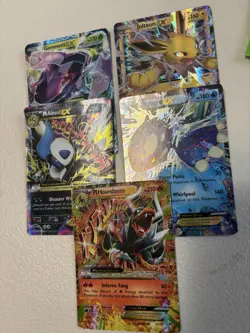 Pokemon Tcg 14 Card Lot M Absol, M Houndoom, Sylveon Ex Radiant Xy RC21 Jolteon - Image 2