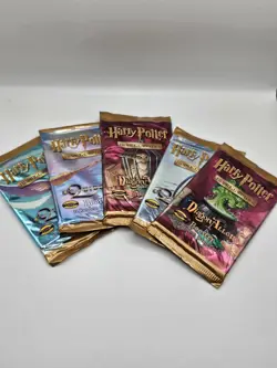 Harry Potter Trading Card Game Booster PackCards Dragon Alley Quidditch set 5 - Image 1