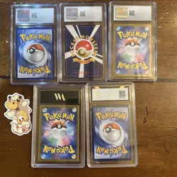 Pokemon Tcg Graded Card Lot Of 5 CGC/wag/bctc Slabs including a Vintage 10! - Image 2