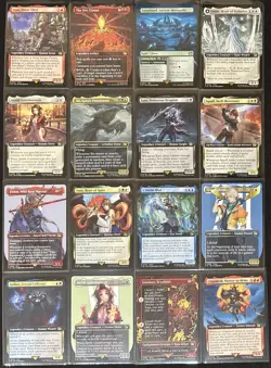Final Fantasy MTG Foil Extended Art Borderless -34 Card Lot- Yuna Y'shtola - Image 3