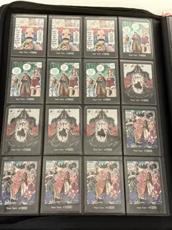 Lot of (832) One Piece Assorted Trading Cards w/ Binder - Image 3