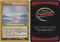 Glimmervoid - Aeo Paquette - 2004 ~ Lightly Played World Championship Z3 MTG Mag - Image 1