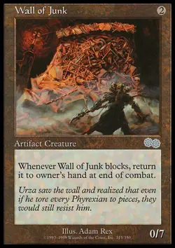 Wall of Junk x1 1x Urza's Saga NM MTG - Image 1