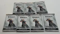 Lot of (7) Magic The Gathering Final Fantasy Play Booster Pack SEALED - Image 1