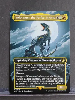 Indoraptor, the Perfect Hybrid (Borderless); Universes Beyond: Jurassic... - Image 1