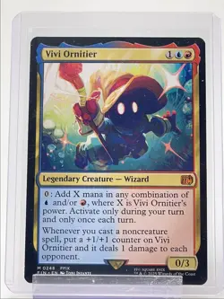 VIVI ORNITIER 2025 MAGIC MTG FINAL FANTASY MYTHIC FOIL Q5502 - Image 1