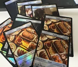 MTG - LOTR Assorted Food Tokens X10 ✨Traditional Foil✨ - Image 1