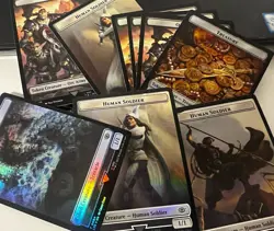 MTG - LOTR Assorted Food Tokens X10 ✨Traditional Foil✨ - Image 2