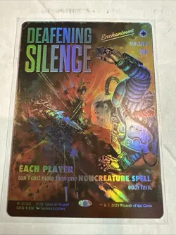 Deafening Silence (Showcase) Edge of Eternities - Special Guests MtG Foil - Image 1