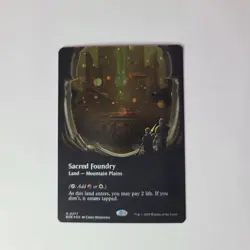 Sacred Foundry (Borderless) (Galaxy Foil) Edge of Eternities Foil - Image 2