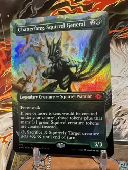 MTG Chatterfang, Squirrel General (Borderless ✨FOIL✨) [Modern Horizons 2] - Image 2