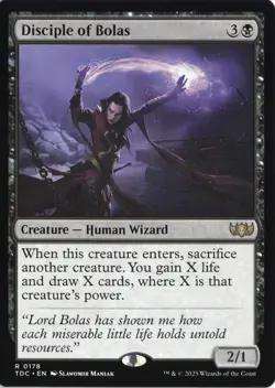 Disciple of Bolas Commander: Tarkir: Dragonstorm Non-Foil Near Mint or Better - Image 1