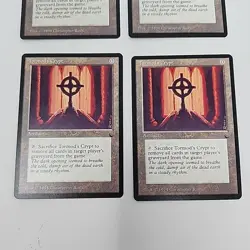 Lot of 4 Vintage Magic The Gathering MTG The Dark Tormod's Crypt 1994 NM / M - Image 3