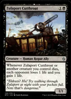 Zulaport Cutthroat 126 U Battle for Zendikar - Image 1