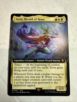 Terra Herald of Hope Extended Art Final Fantasy FIC 186 - NM/M - Image 1