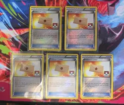 X5 Pokemon TCG Professor's Letter 123/146 League Promo XY: Base Set - Image 1