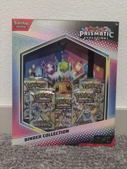 Pokemon TCG Scarlet & Violet Prismatic Evolutions Binder Collection Sealed - Image 1