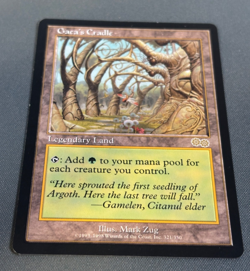 GAEA'S CRADLE Magic The Gathering - Urza's Saga * Authentic * Reserve List * LP - Image 2