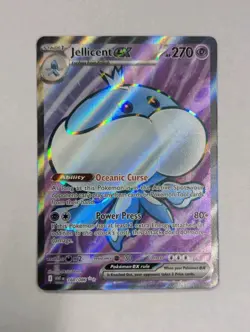 Jellicent ex 160/086 SV: White Flare Ultra Rare Pokemon TCG NM - Image 1