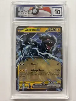 2025 Pokemon Zekrom Ex #34 HGC 10 (sb2) - Image 1