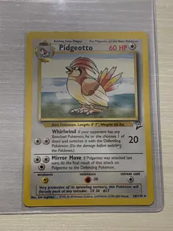 Pokemon: PIDGEOTTO - [28/130] - [Non-Holo Rare] - [Base Set 2] MINT - Image 1
