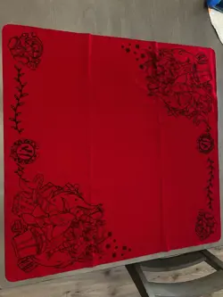 Yu-Gi-Oh! Team Samurai X1 Dollys Christmas Exclusive 2 Player Cloth Playmat! - Image 1