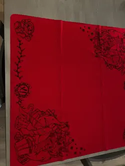 Yu-Gi-Oh! Team Samurai X1 Dollys Christmas Exclusive 2 Player Cloth Playmat! - Image 2