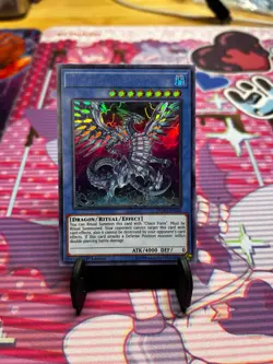 Yugioh Blue Eyes Chaos MAX Dragon DUPO-EN048 No Name Misprint Ultra Rare - Image 1