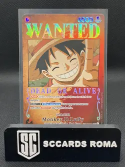 Monkey.D.Luffy SP WANT ST01-012 SR Pillars of Strength One Piece ENG - Image 1