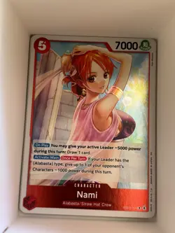 EB03-006 Nami English R One Piece TCG Card Game - Image 1