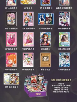 Xinhai One Piece Collections Rare Cards Box Booster Pack Anime Luffy Game Card - Image 5