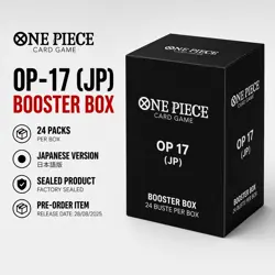 One piece Tgc OP17 Booster Box Japanese PRE-ORDER Release 28/08 - Image 2