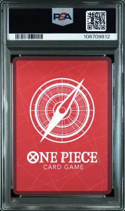 GOLD Uta One Piece 2025 EB02 Anime 25th Special Japanese OP06-001 L PSA 10 - Image 2