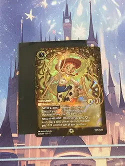 Lorcana Jessie Lively Cowgirl Wilds Unknown 223/204 Enchanted Holo - Image 1