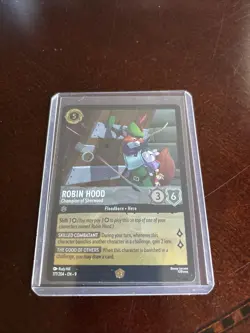Robin Hood - Captain of Sherwood 177/204 Fabled Foil Legendary Disney Lorcana - Image 1